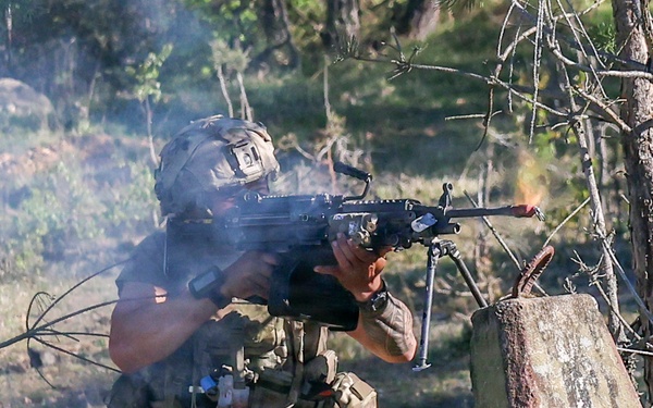 Views from the final battle of exercise Combined Resolve 26-07