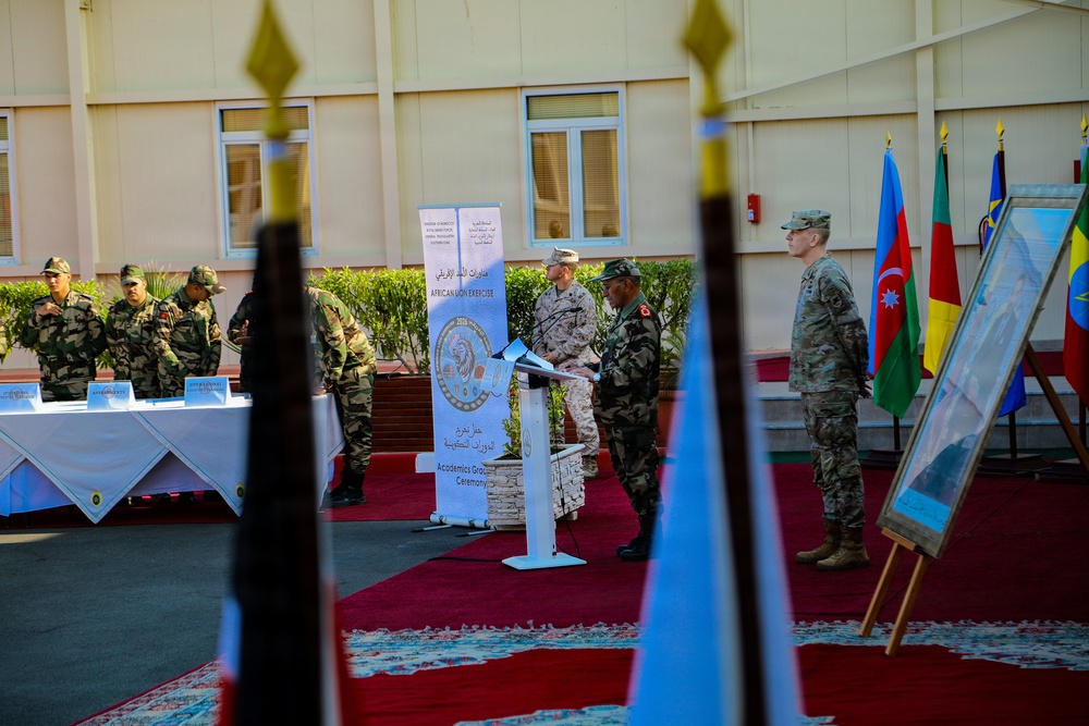 African Lion 26 academic graduation ceremony strengthens multinational military knowledge sharing