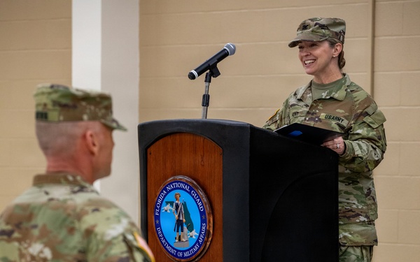 Florida National Guard Historical Change of Command Ceremony