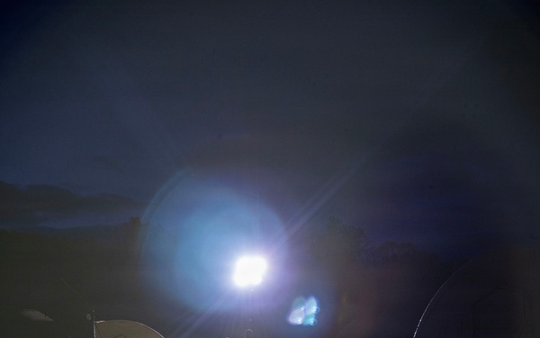 Airmen operate through field conditions during 316th Wing Bivouac exercise