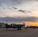 OA-1K Skyraider II Oklahoma sunrise flightline photos