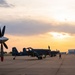 OA-1K Skyraider II Oklahoma sunrise flightline photos