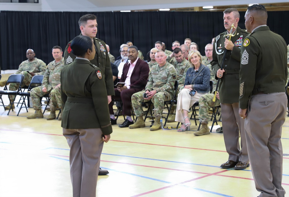 Maryland National Guard welcomes incoming command sergeant major and bids farewell to CSM David Harry