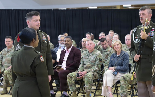 Maryland National Guard welcomes incoming command sergeant major and bids farewell to CSM David Harry