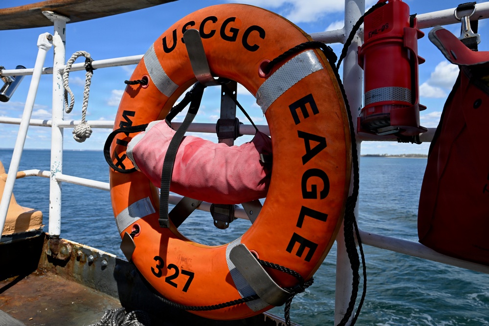 Coast Guard Cutter Eagle gets underway for 106-day summer training cruise, support of America 250 and Sail 250