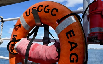 Coast Guard Cutter Eagle gets underway for 106-day summer training cruise, support of America 250 and Sail 250