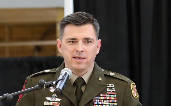 Maryland National Guard welcomes incoming command sergeant major and bids farewell to CSM David Harry