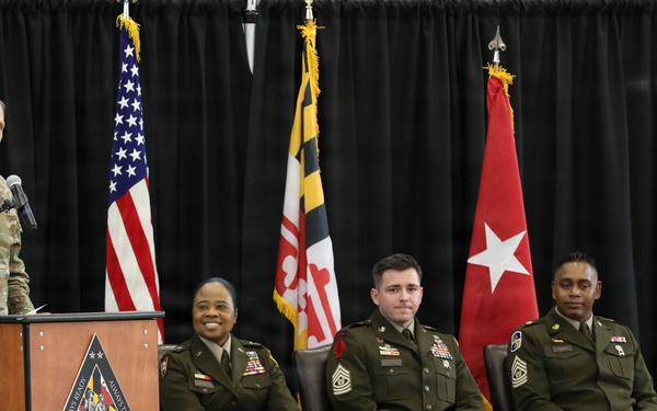 Maryland National Guard welcomes incoming command sergeant major and bids farewell to CSM David Harry