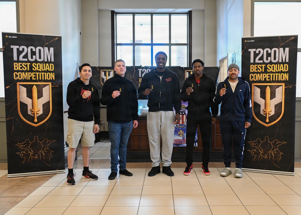 2026 U.S. Army T2COM Best Squad Competition