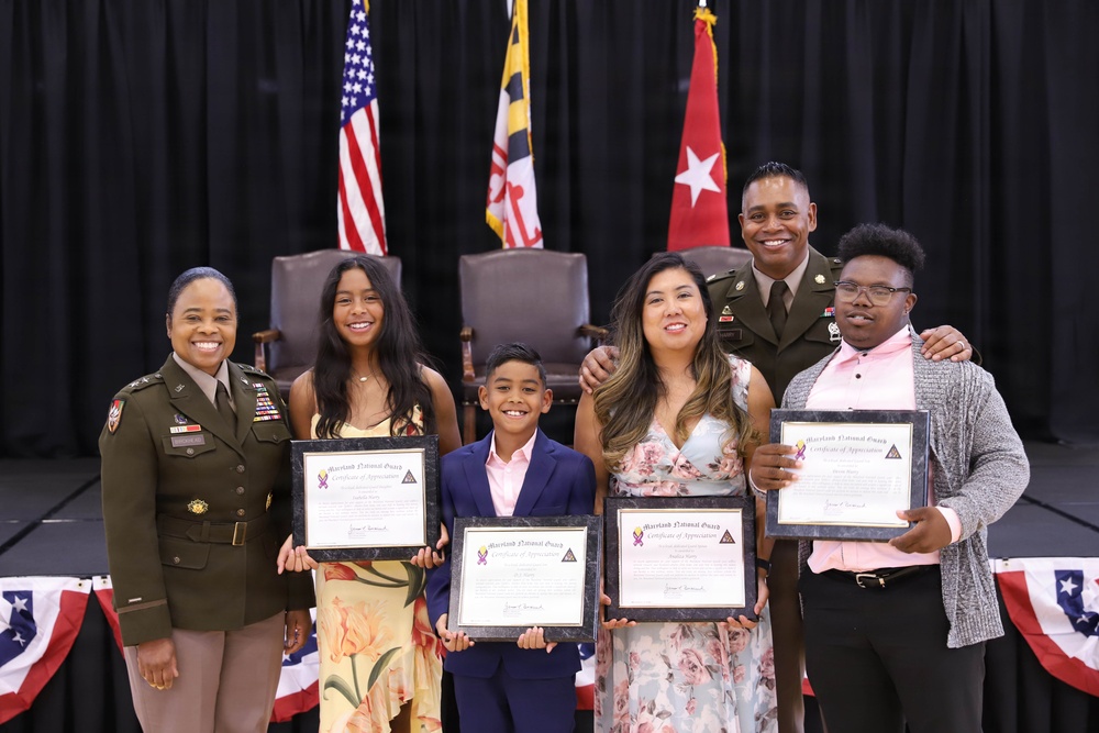 Maryland National Guard welcomes incoming command sergeant major and bids farewell to CSM David Harry