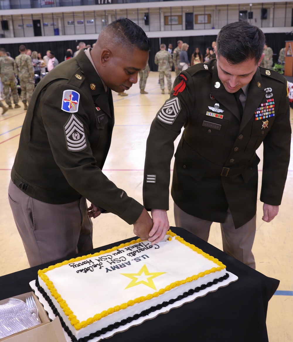 Maryland National Guard welcomes incoming command sergeant major and bids farewell to CSM David Harry