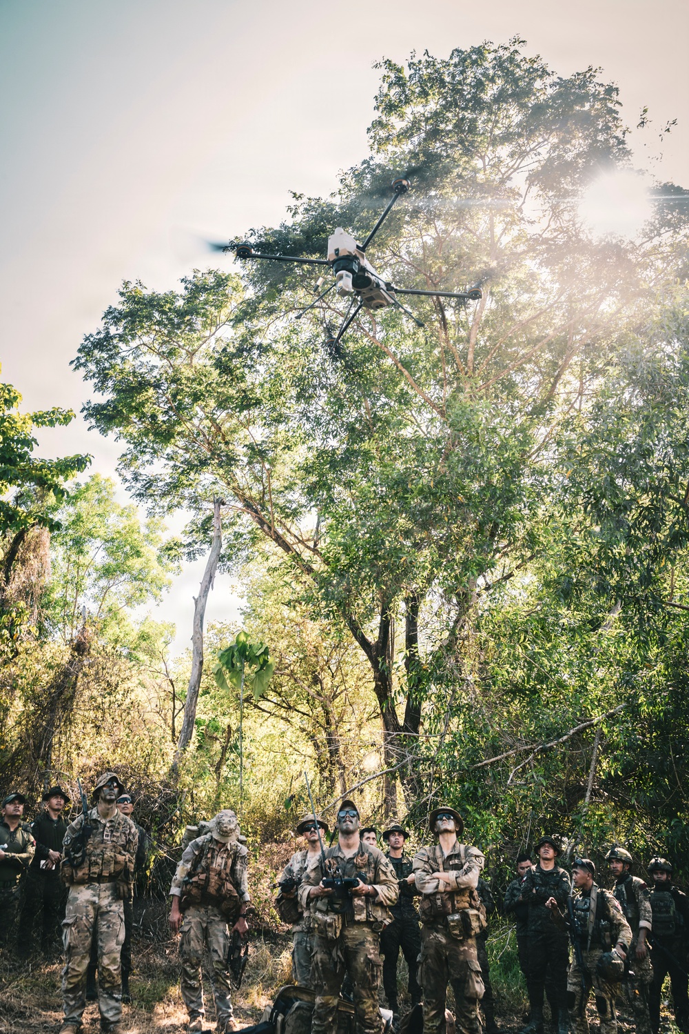 U.S. and Philippine Army Soldiers Execute Joint Jungle Patrol