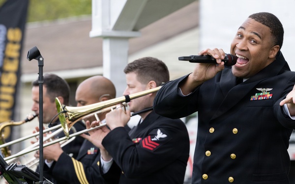 U.S. Navy Band Cruisers perform at Mill Pond Park
