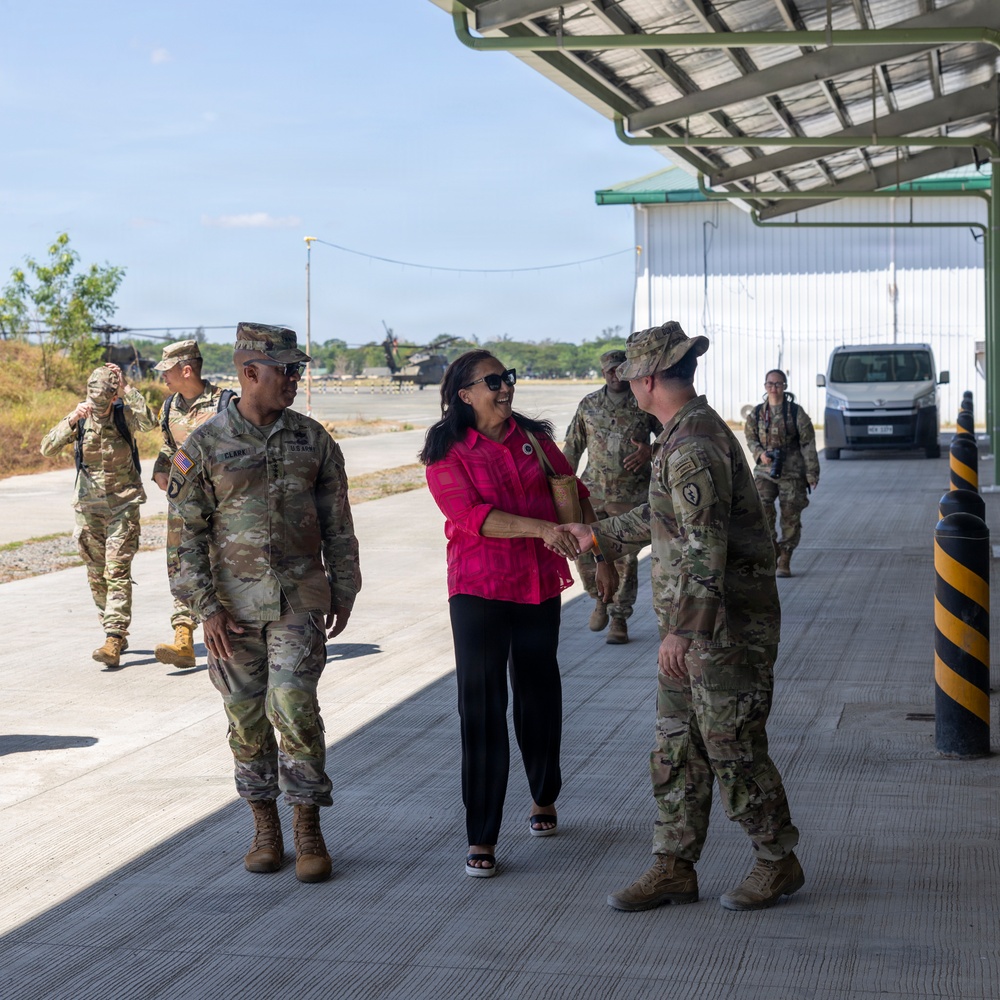 Balikatan 2026: U.S. Army Pacific Commander visits Army Forces at Fort Magsaysay