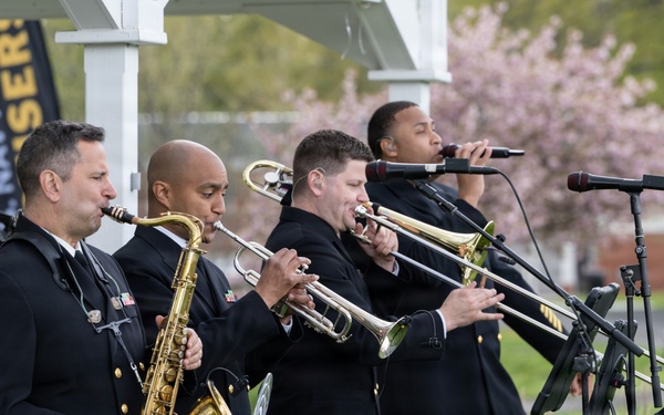 U.S. Navy Band Cruisers perform at Mill Pond Park