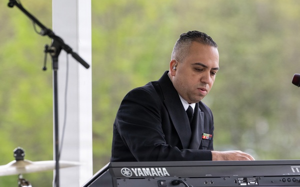 U.S. Navy Band Cruisers perform at Mill Pond Park