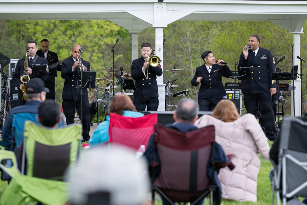U.S. Navy Band Cruisers perform at Mill Pond Park