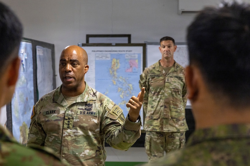 Balikatan 2026: U.S. Army Pacific Commander visits Army Forces at Fort Magsaysay