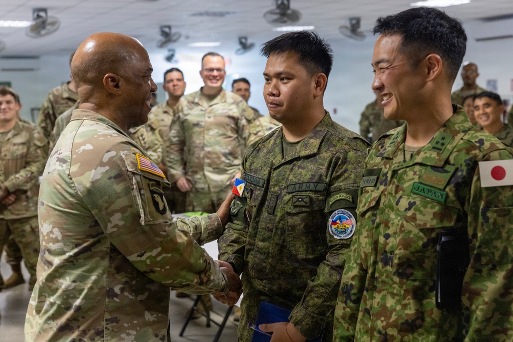 Balikatan 2026: U.S. Army Pacific Commander visits Army Forces at Fort Magsaysay