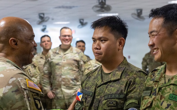 Balikatan 2026: U.S. Army Pacific Commander visits Army Forces at Fort Magsaysay