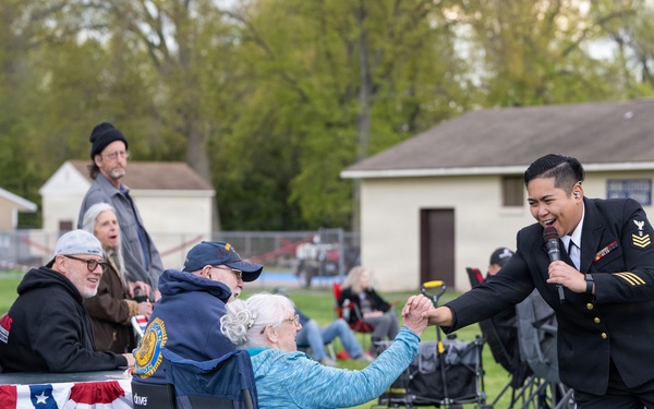 U.S. Navy Band Cruisers perform at Mill Pond Park