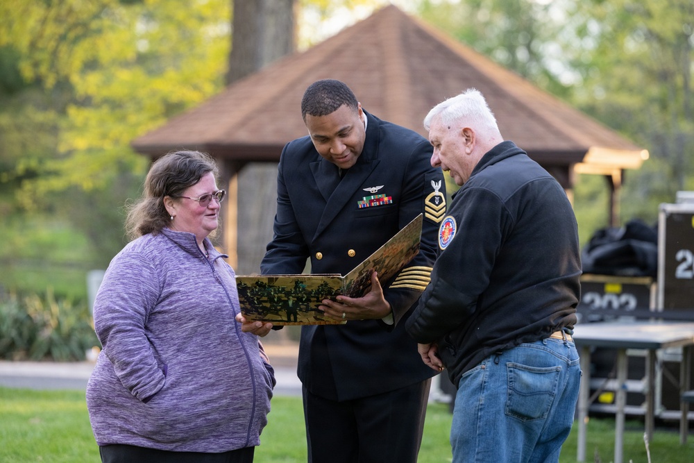 U.S. Navy Band Cruisers perform at Mill Pond Park