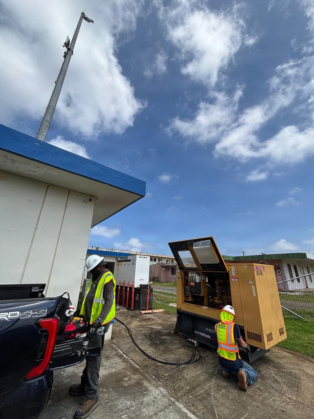 USACE Temporary Emergency Power Continues support to Saipan
