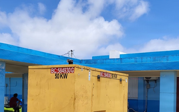 USACE Temporary Emergency Power Continues support to Saipan