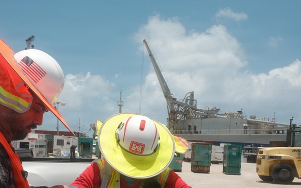 USACE Temporary Emergency Power Continues support to Saipan
