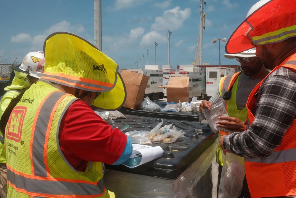 USACE Temporary Emergency Power Continues support to Saipan