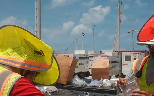 USACE Temporary Emergency Power Continues support to Saipan