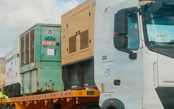 USACE Temporary Emergency Power Continues support to Saipan