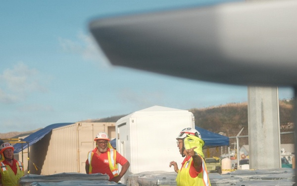 USACE Temporary Emergency Power Continues support to Saipan