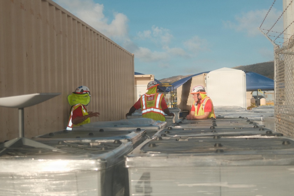 USACE Temporary Emergency Power Continues support to Saipan