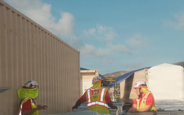 USACE Temporary Emergency Power Continues support to Saipan