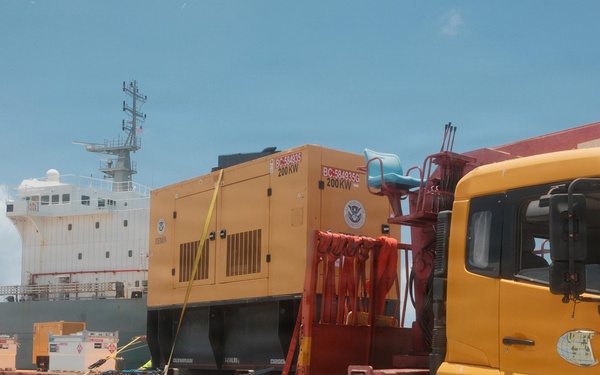 USACE Temporary Emergency Power Continues support to Saipan