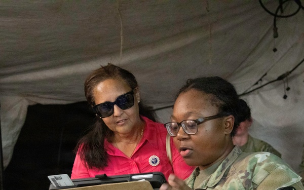 Simona Clark Tours Fort Magsaysay