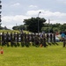 Marines and Japanese Security Guards conduct OC Spray training at Camp Foster