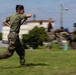 Marines and Japanese Security Guards conduct OC Spray training at Camp Foster