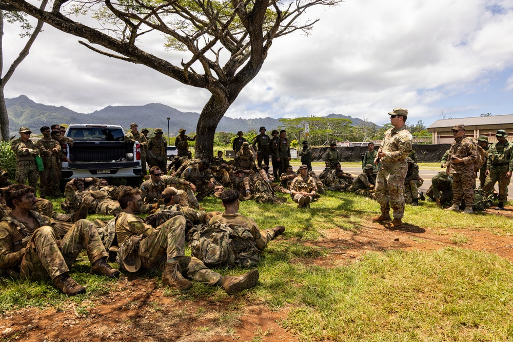 Pacific Land Forces Team Readiness Challenge - 8 Mile Ruck