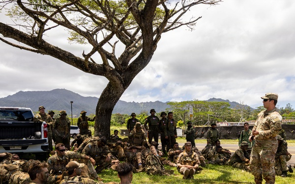 Pacific Land Forces Team Readiness Challenge - 8 Mile Ruck