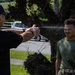 Marines and Japanese Security Guards conduct OC Spray training at Camp Foster