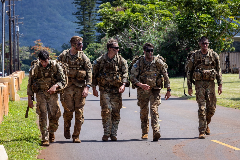 Pacific Land Forces Team Readiness Challenge - 8 Mile Ruck