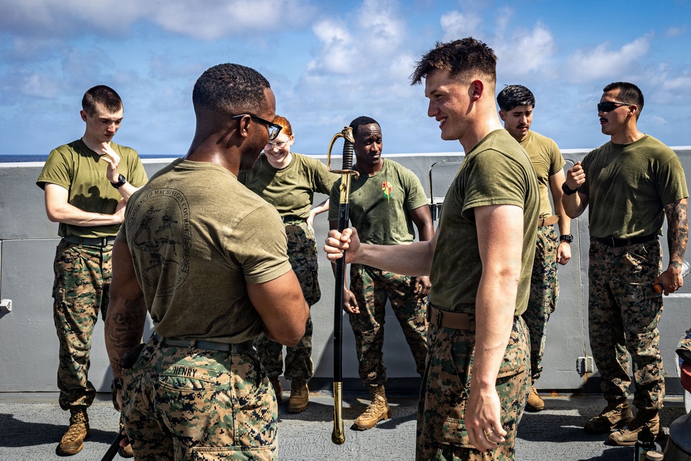 BLT 3/5 Marines Attend Corporals Course Aboard USS Portland