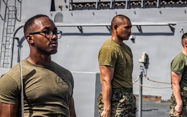 BLT 3/5 Marines Attend Corporals Course Aboard USS Portland