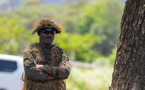 Multinational Soldiers compete in Ruck March for Pacific Land Forces Team Readiness Challenge