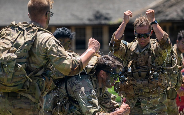 Multinational Soldiers compete in Ruck March for Pacific Land Forces Team Readiness Challenge