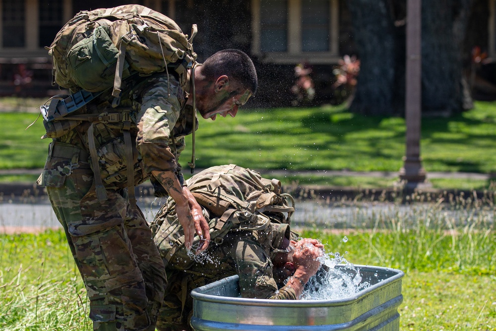 Multinational Soldiers compete in Ruck March for Pacific Land Forces Team Readiness Challenge