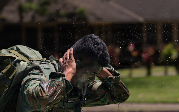 Multinational Soldiers compete in Ruck March for Pacific Land Forces Team Readiness Challenge