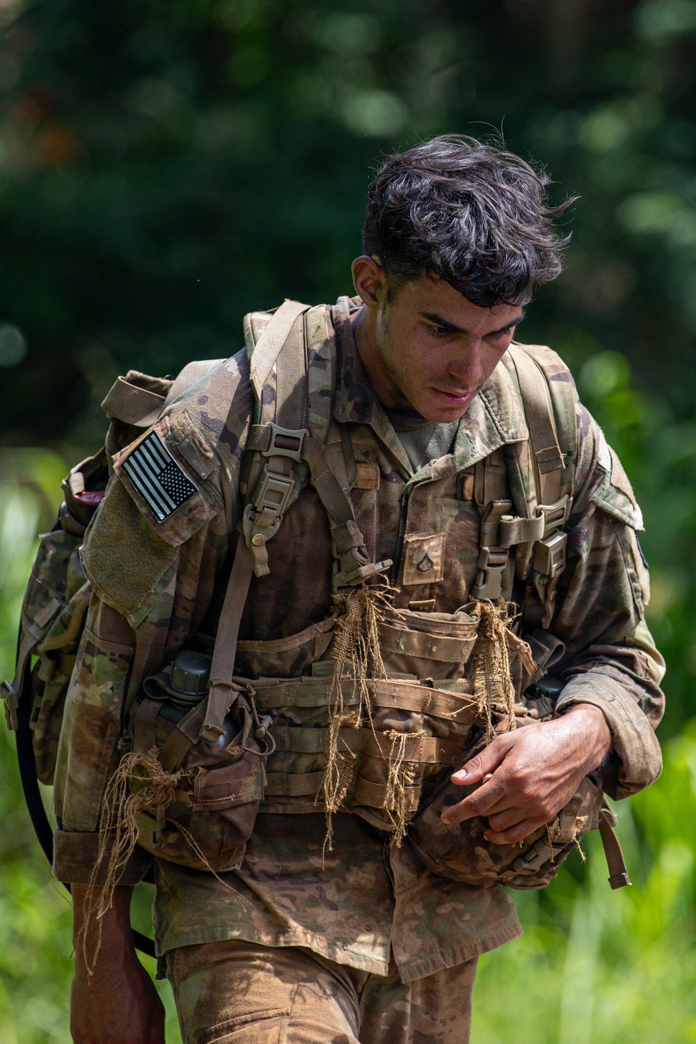 Multinational Soldiers compete in Ruck March for Pacific Land Forces Team Readiness Challenge